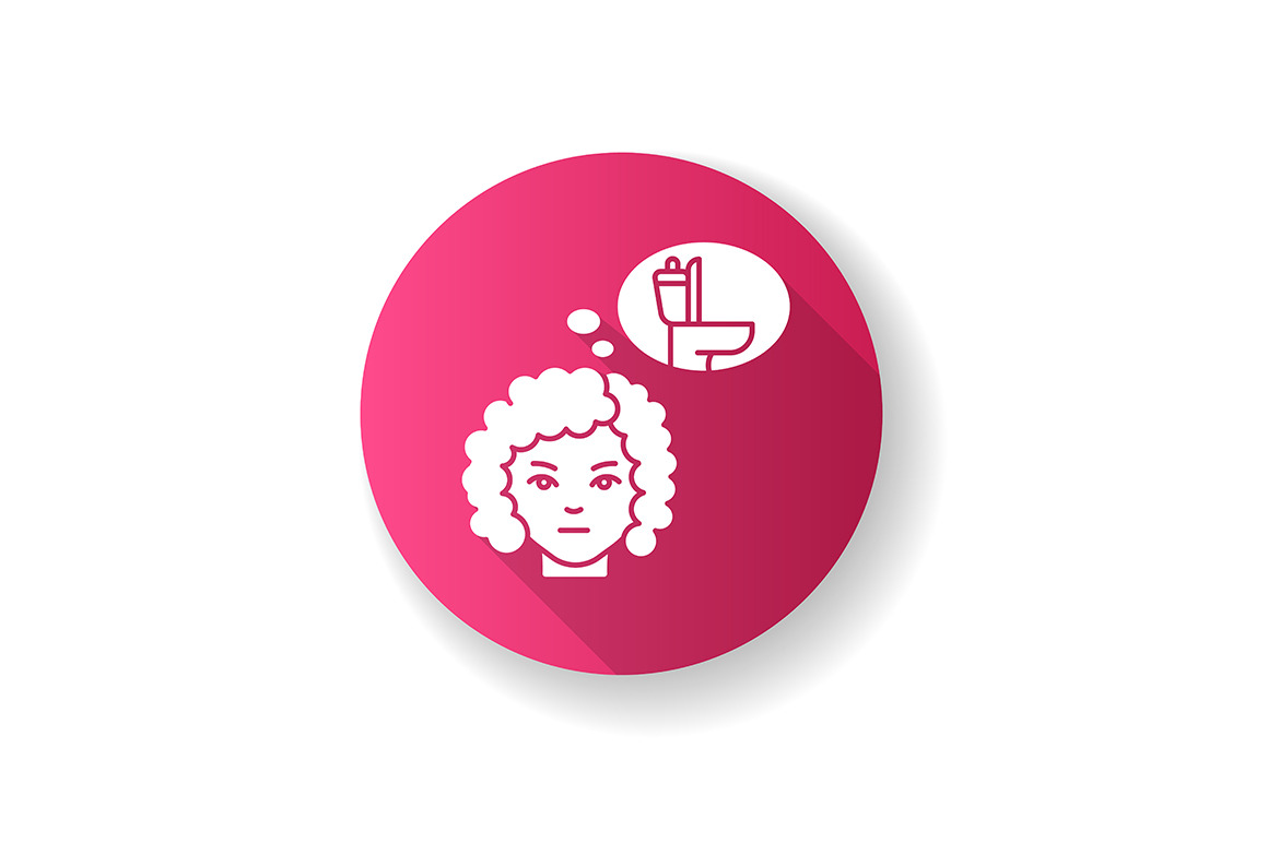 frequent-urination-pink-glyph-icon-icons-creative-market