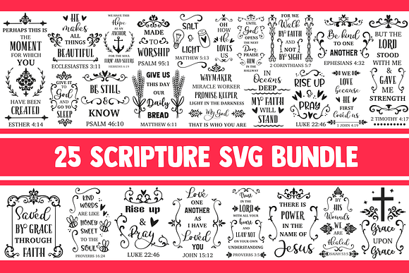 Download Scripture Svg Bundle Religion Png Pre Designed Photoshop Graphics Creative Market PSD Mockup Templates