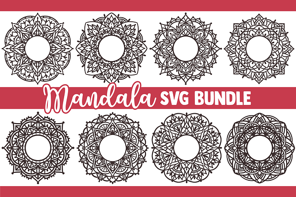 Download Mandala Horses - SVG DXF PNG | Pre-Designed Photoshop ...