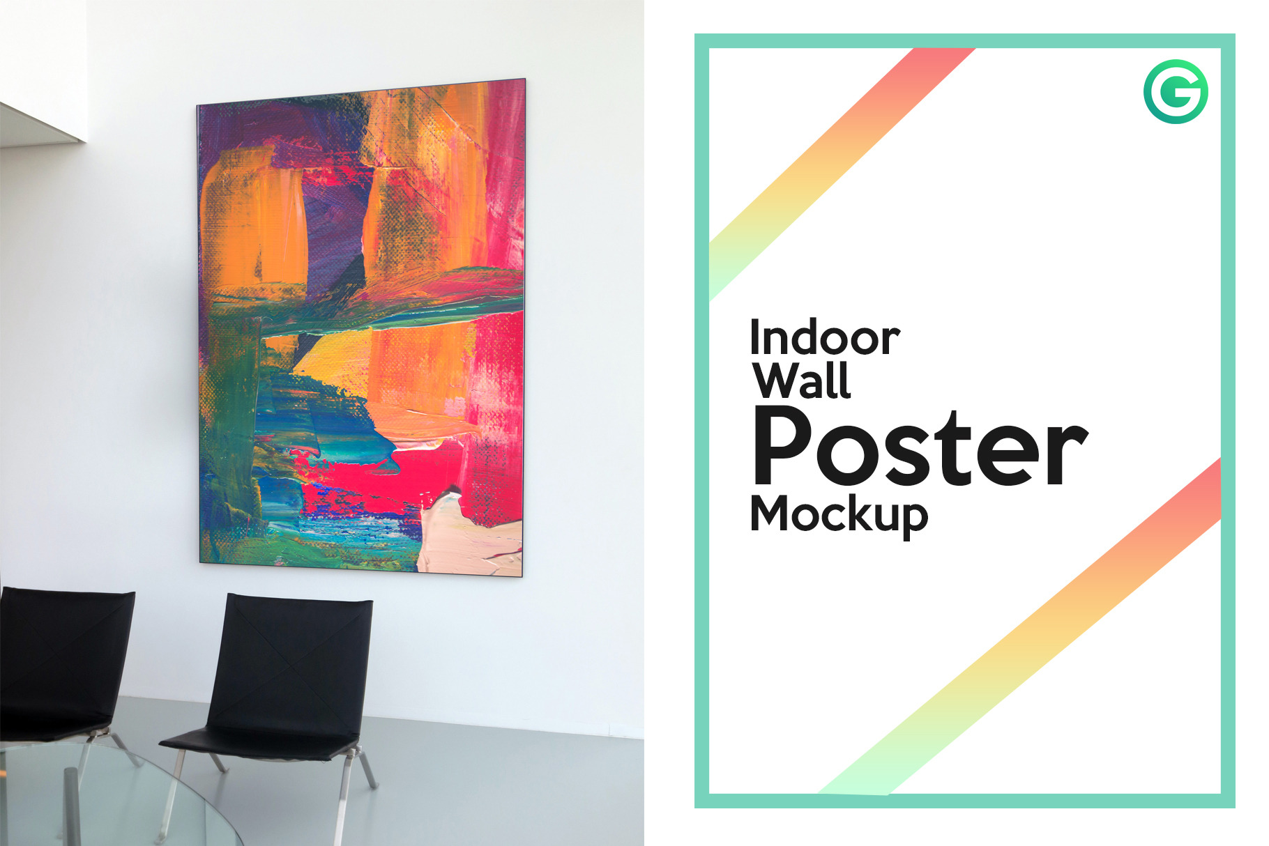 Download Elegant Indoor Poster Mockup Bundle Creative Photoshop Templates Creative Market