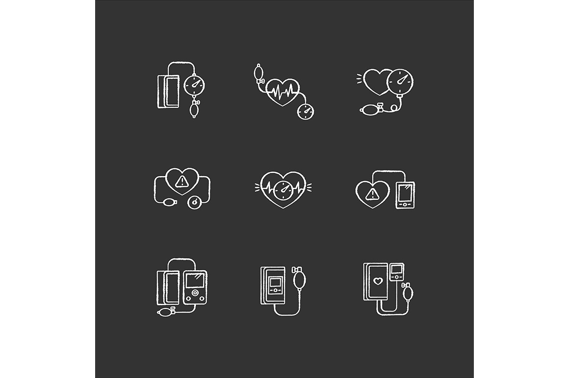 early-pregnancy-symptom-chalk-icons-outline-icons-creative-market