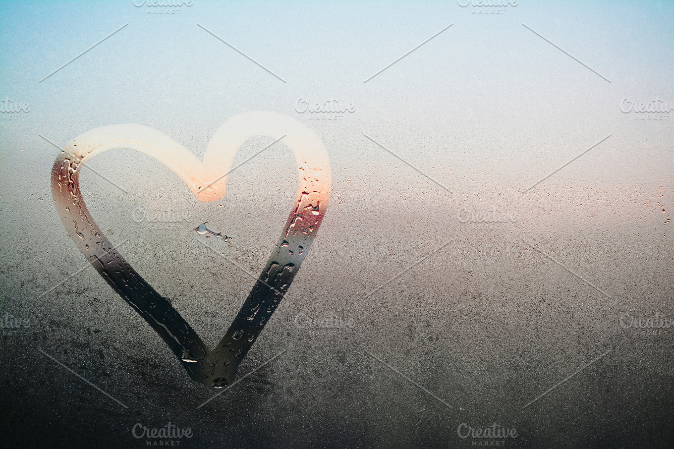 Heart on the Window | High-Quality Holiday Stock Photos ~ Creative Market