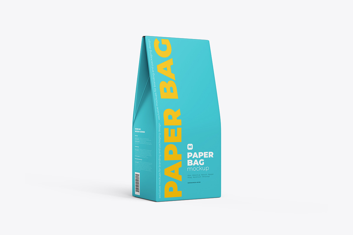 Download Bag for Tea packaging. Best Mockup | Creative Market