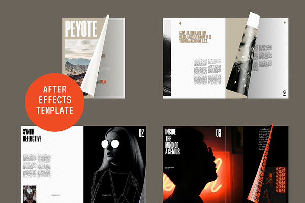 Download Animated Magazine Mock Up | Creative Product Mockups ~ Creative Market