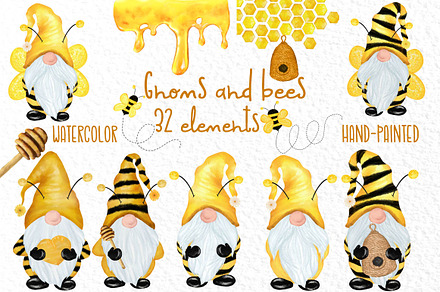 Bee Gnome SVG - Bumble Bee Gnome Svg - gnome bee keeper SVG - Spring SVG - gnome with bee SVG - Honey Bee SVG