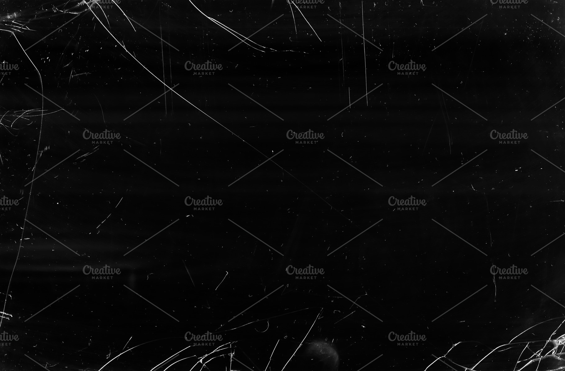 cracked glass overlay