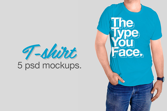 Download T Shirt Mockups Creative Photoshop Templates Creative Market