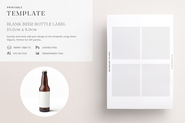 Beer Bottle Label Template Illustrator from images.creativemarket.com