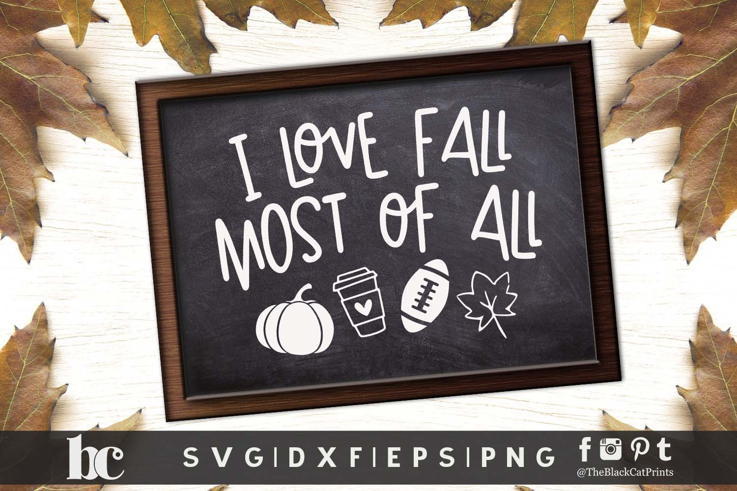 Free Free I Love Fall Svg