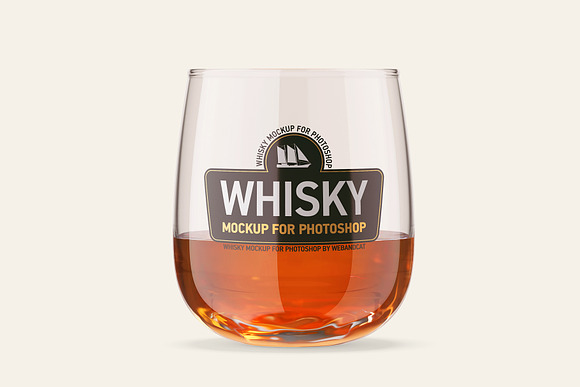 Download Whisky Glass Mock Up Set 2 Creative Product Mockups Creative Market