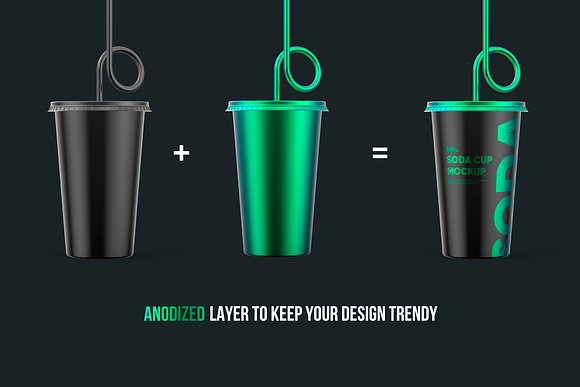 3 Mockups of Soda Drink Cup with Straw (FREE) - Resource Boy