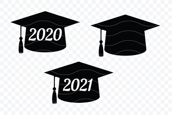 Download Graduate Cap 2020 Svg Cut File Pre Designed Photoshop Graphics Creative Market