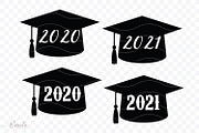 Download Graduate Cap 2020 Svg Cut File Pre Designed Photoshop Graphics Creative Market