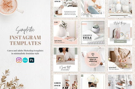 Animated Instagram photo. Mockup #18 | Instagram Templates ~ Creative ...