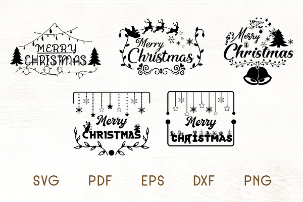 Download Christmas Svg Merry Christmas Svg Pre Designed Photoshop Graphics Creative Market PSD Mockup Templates