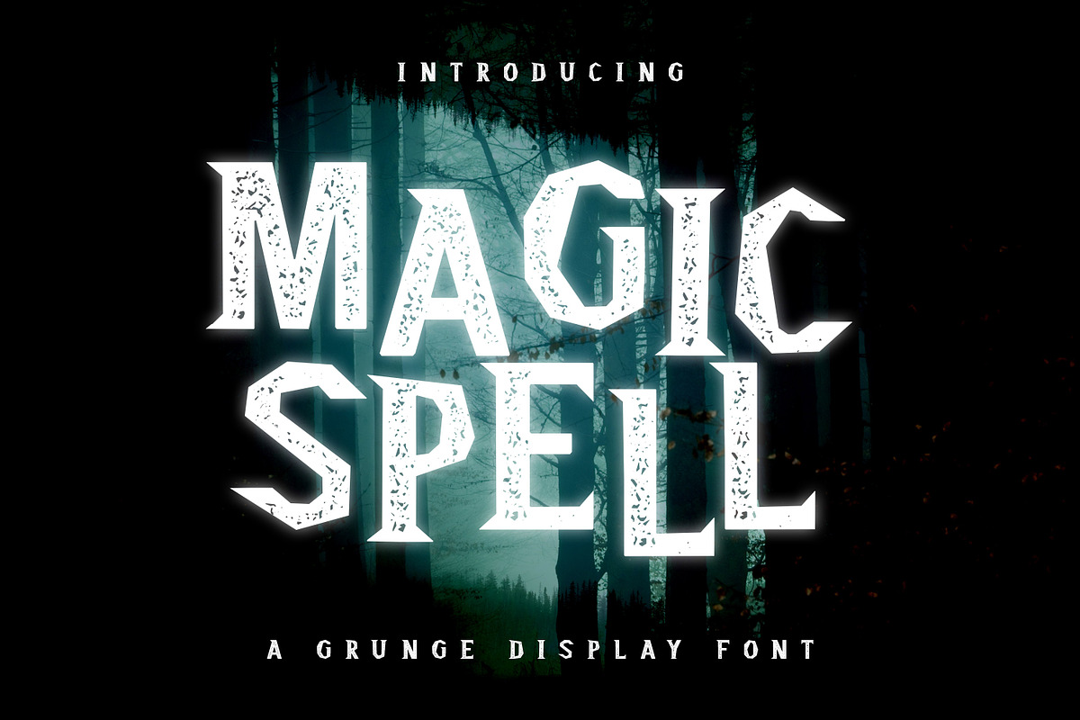 Mystical Font Bundle - Free Updates! | Stunning Display Fonts ...