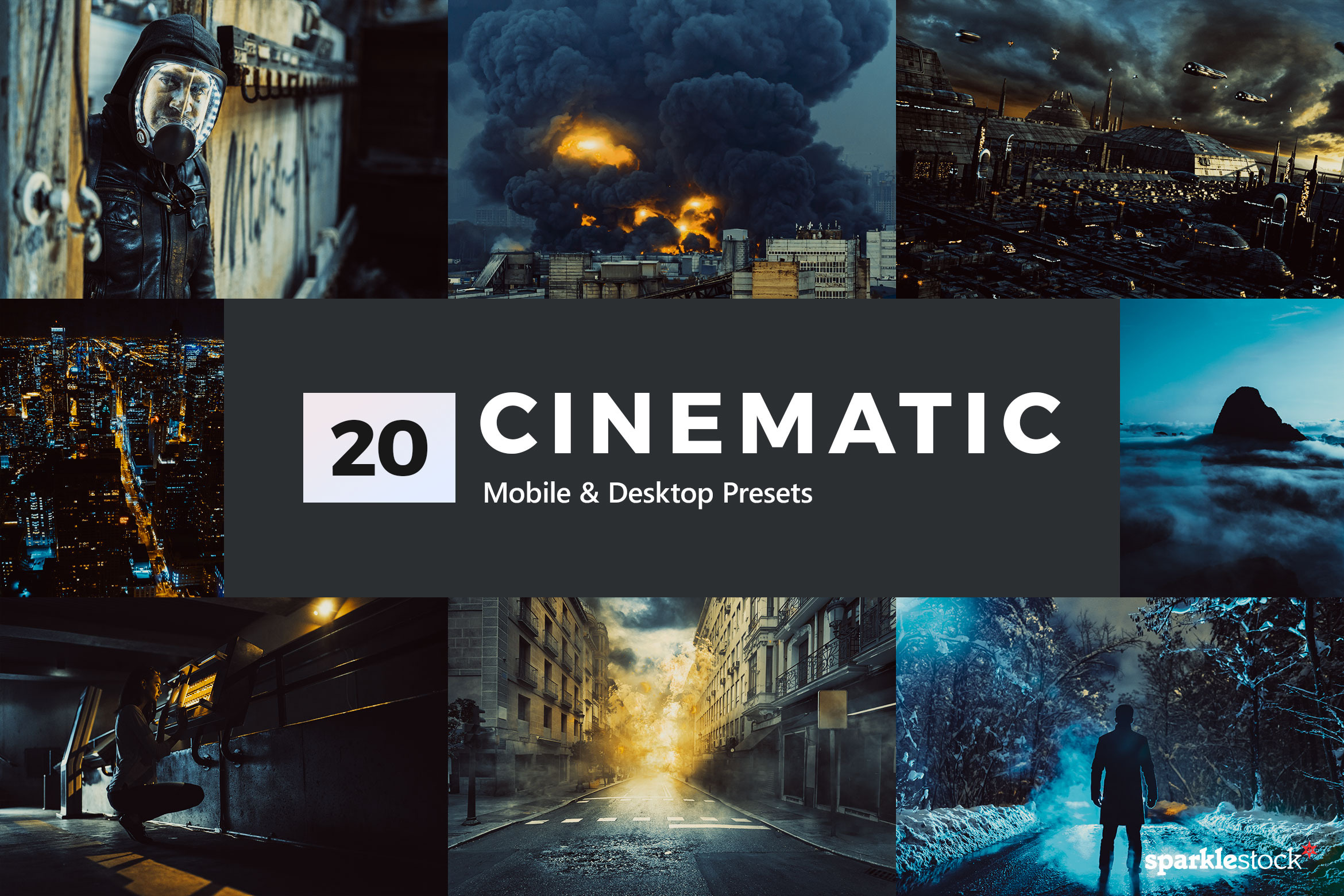 Creativemarket 20 Cinematic Lightroom Presets Download Free