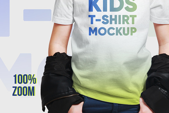 Kids t-shirt mockup. PSD object. By NatalyDesign