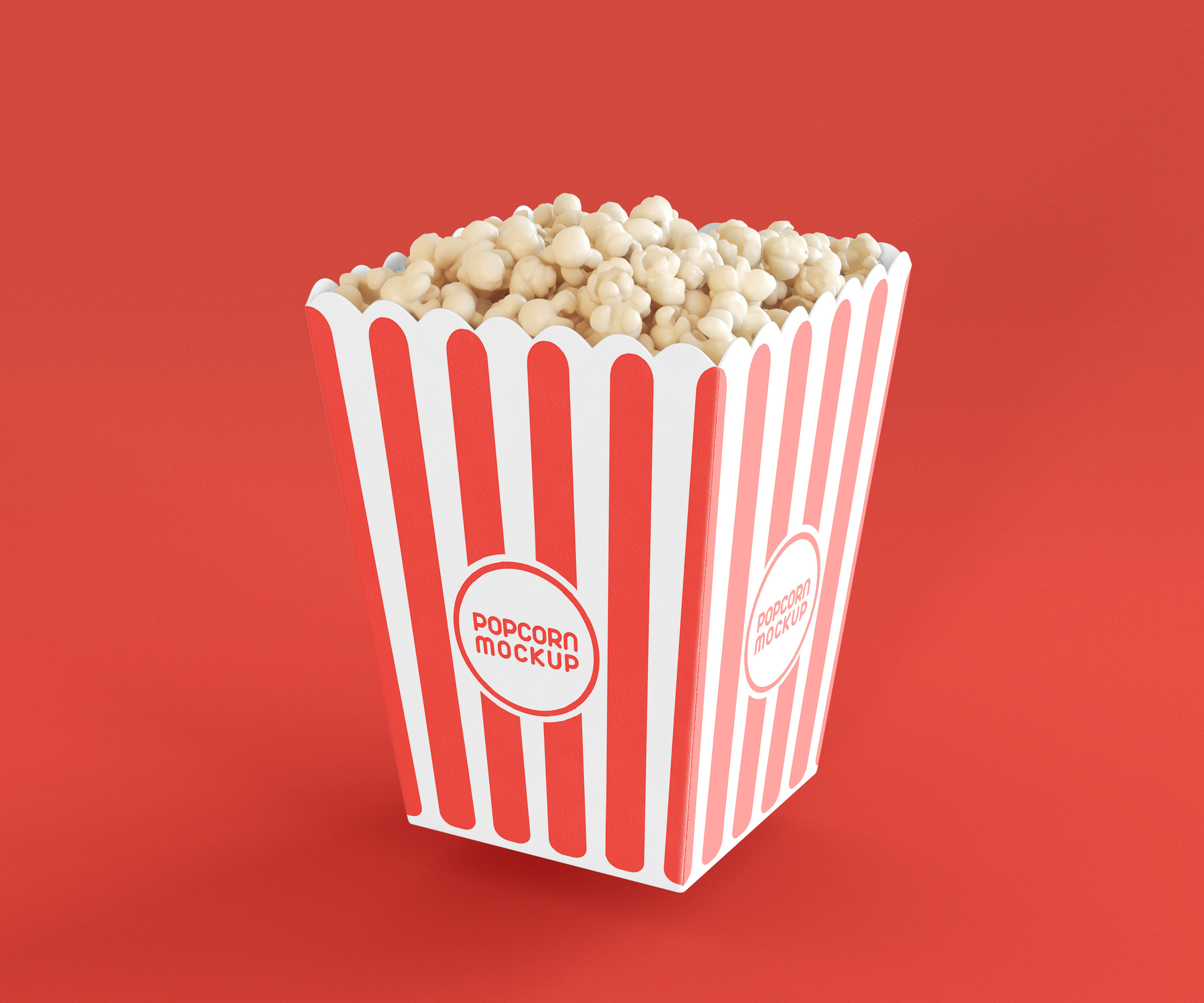 Download Cinema Popcorn Mockup Creative Photoshop Templates Creative Market