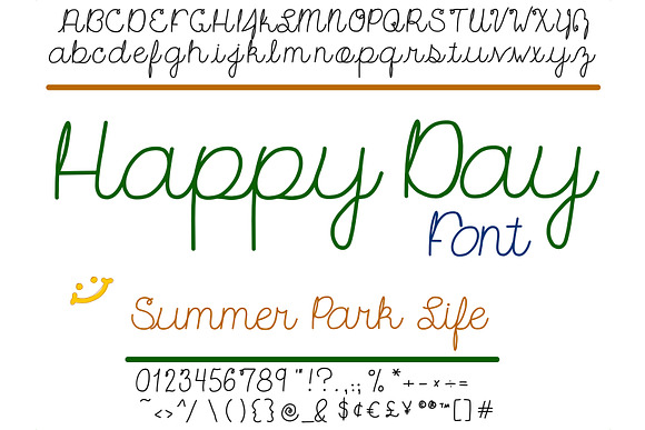 Happy Days Font  Download for Free 