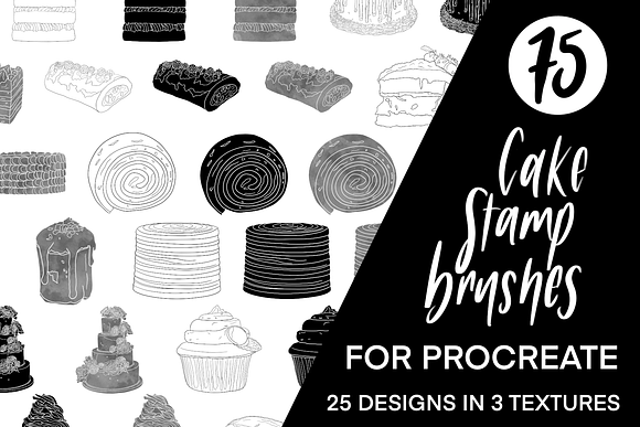 Procreate Cake Brushes