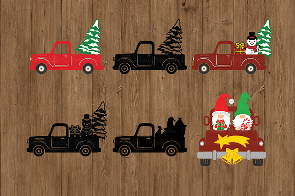 Download Christmas Truck Svg Christmas Svg Pre Designed Photoshop Graphics Creative Market 3D SVG Files Ideas | SVG, Paper Crafts, SVG File