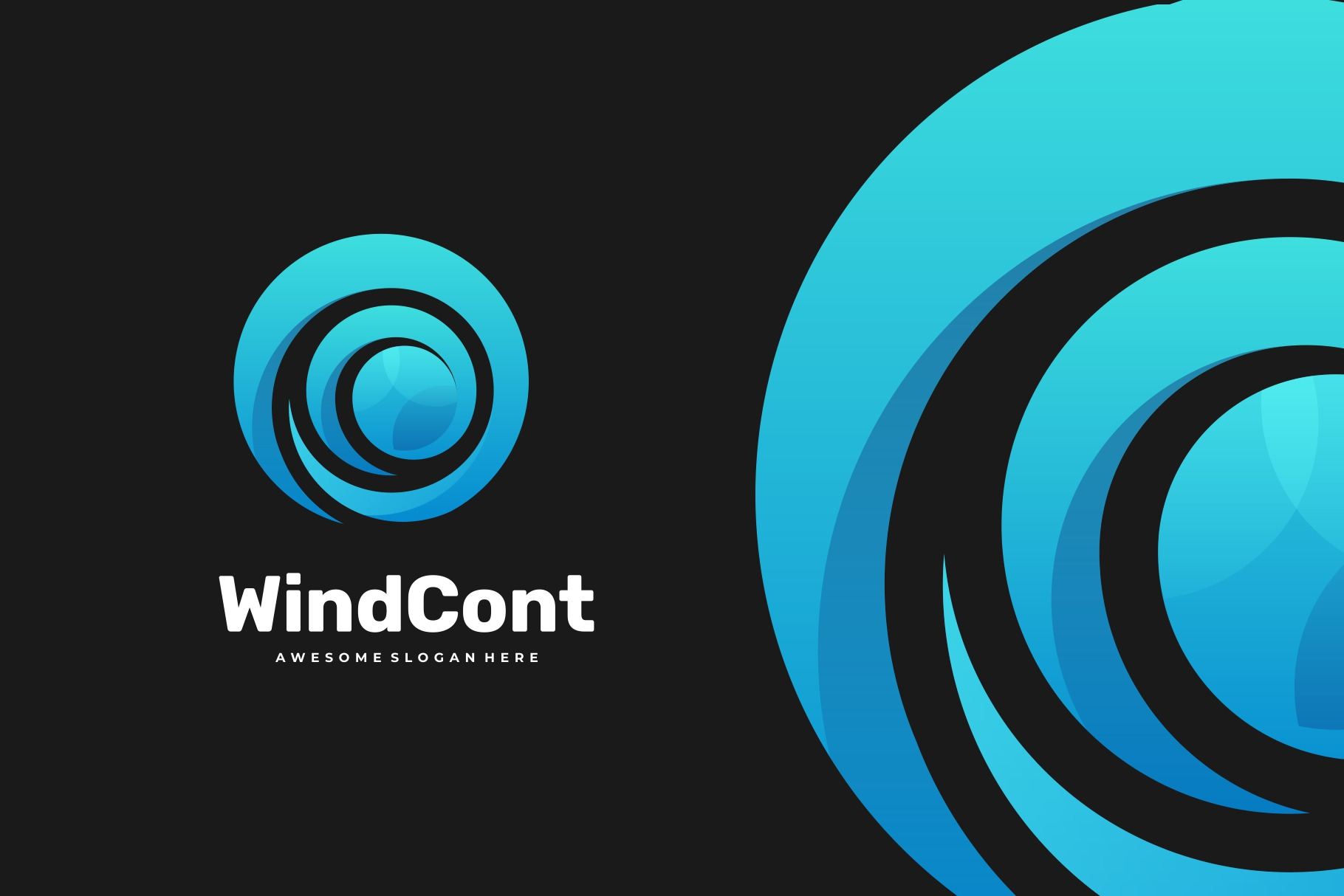 Wind Logo | Creative Market