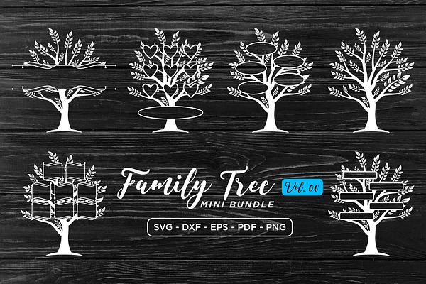 Download Family Tree Svg Bundle Vol 6 Pre Designed Illustrator Graphics Creative Market PSD Mockup Templates