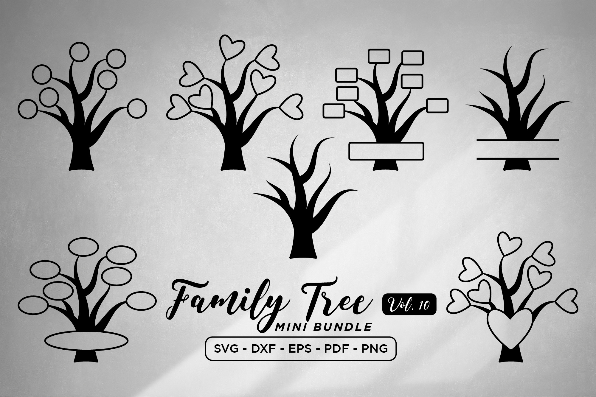 Download Family Tree Svg Bundle Vol 10 Pre Designed Illustrator Graphics Creative Market PSD Mockup Templates