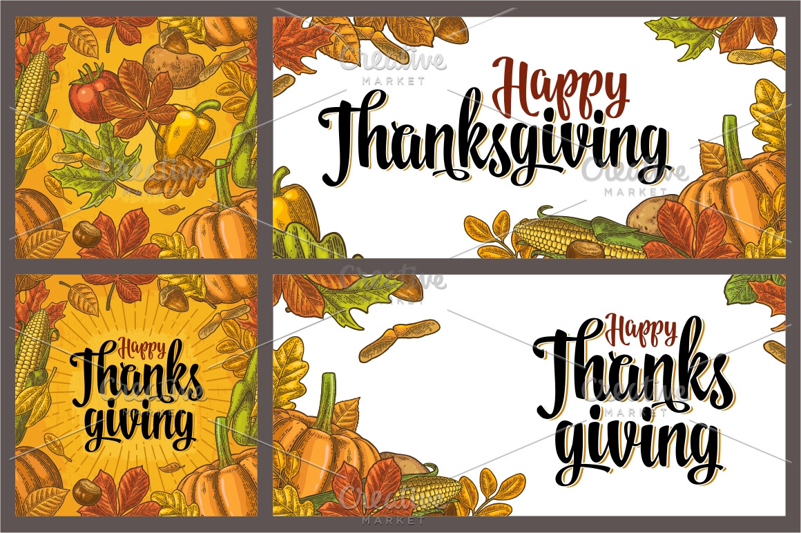 poster-pattern-thanksgiving-engrave-flyer-templates-creative-market