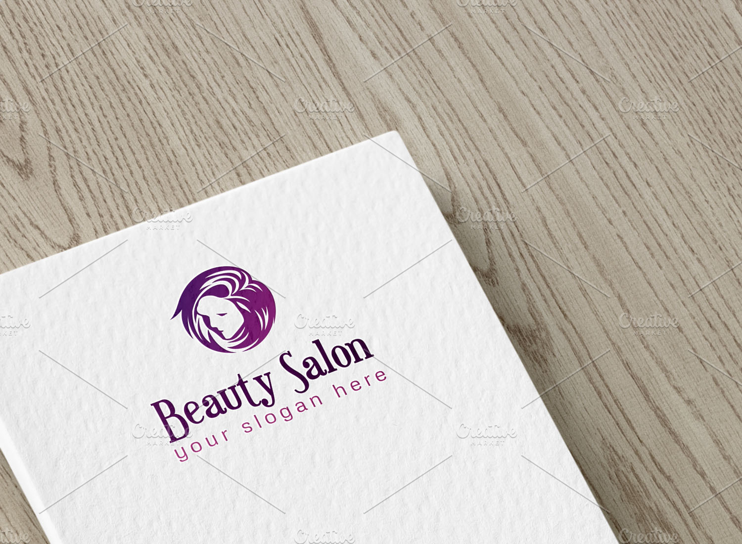 Beauty Salon Logo Template Creative Illustrator Templates Creative Market