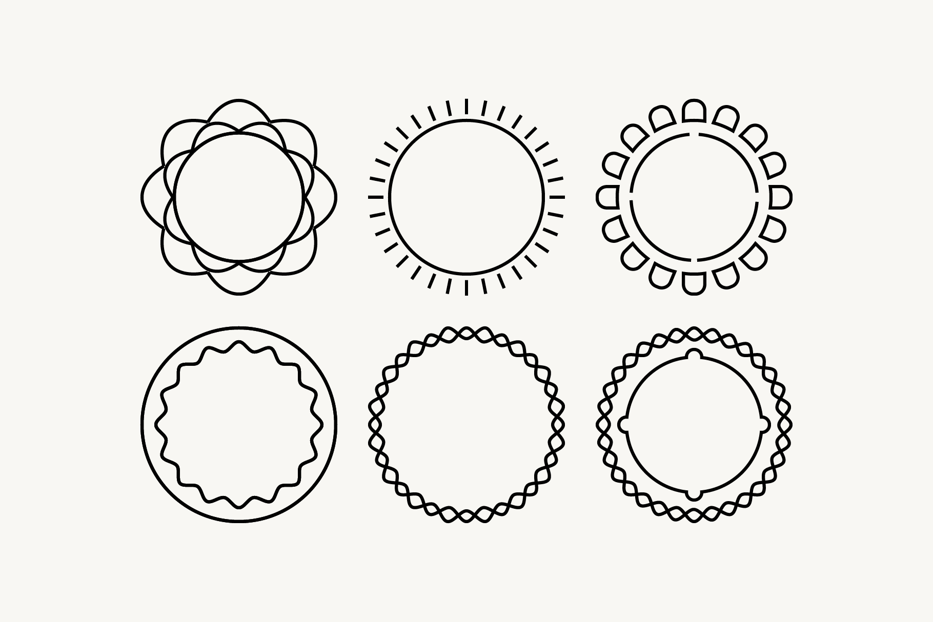 Download Outline Clipart Svg Badges Pre Designed Illustrator Graphics Creative Market