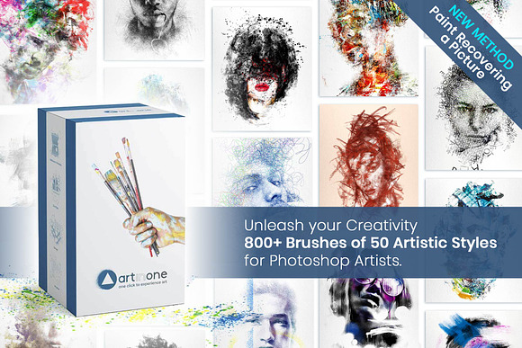 Artinone Photoshop Brushes Unique Photoshop Add Ons Creative Market