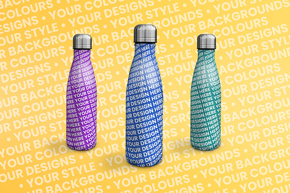 Download Water Bottle Drinks Bottle Mock Up Creative Market