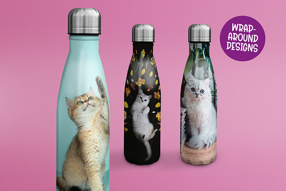 Download Water Bottle Drinks Bottle Mock Up Creative Market