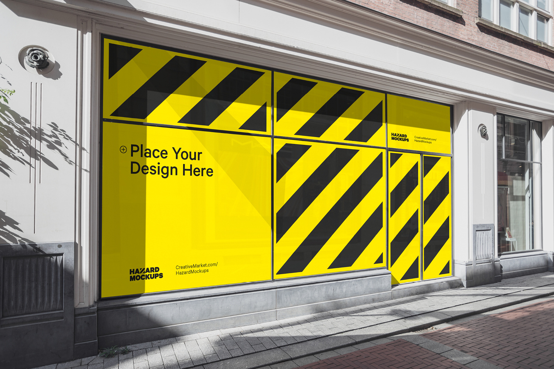 Download City Retail Shop Facade Mockup Creative Photoshop Templates Creative Market