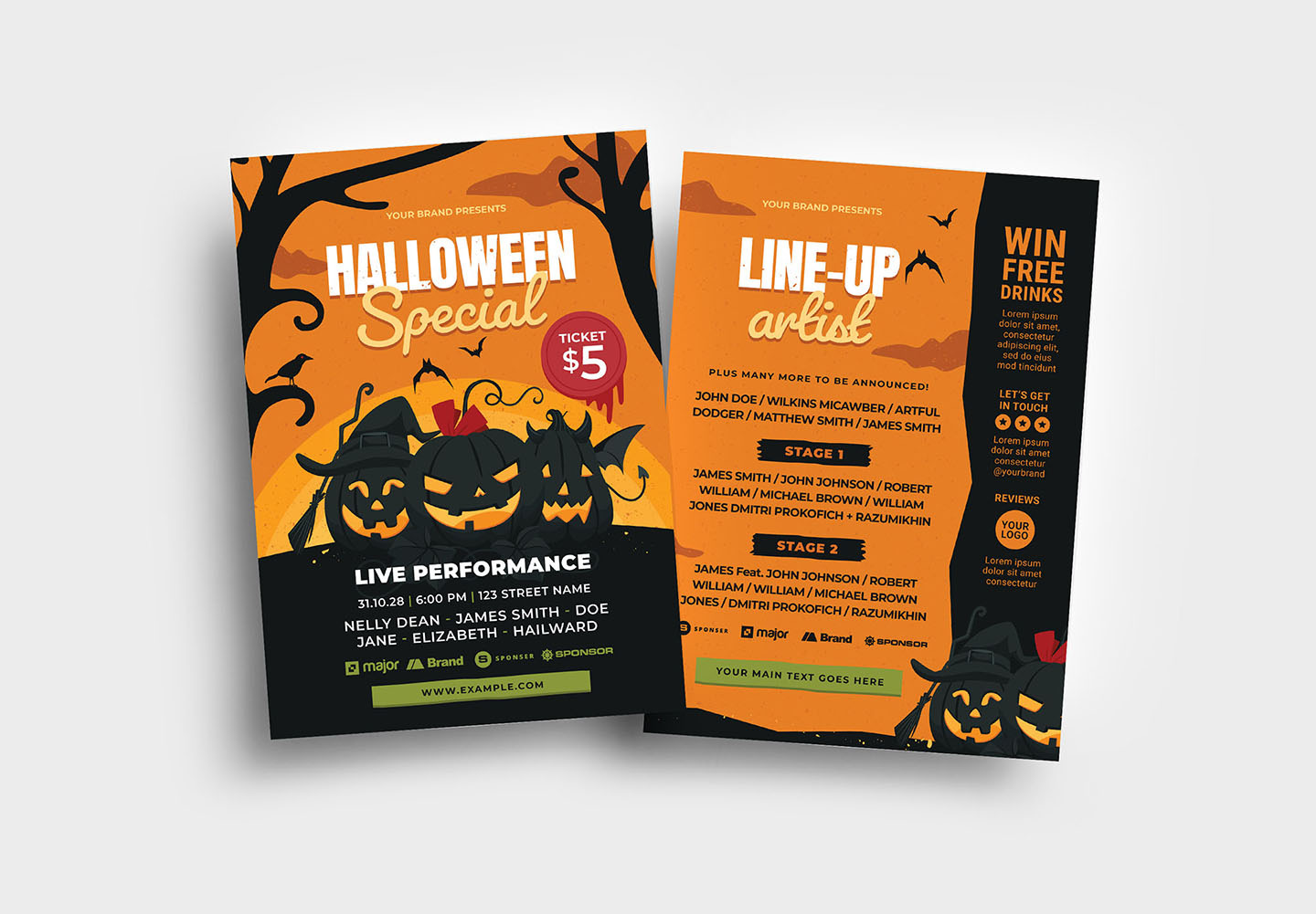 halloween-flyer-flyer-templates-creative-market