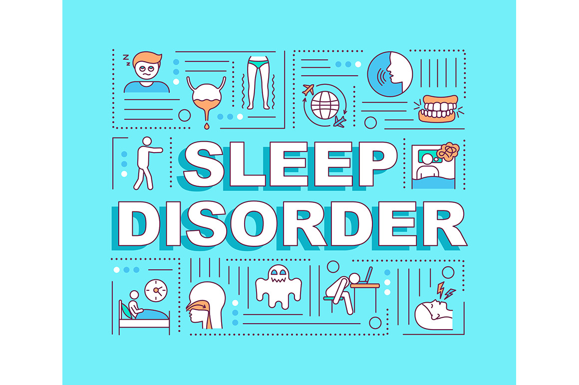 sleep-disorder-word-concepts-banner-pre-designed-photoshop-graphics