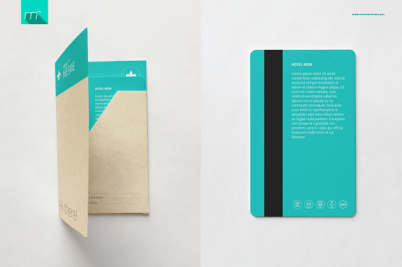 Download Hotel Key Card Holder Mock Up Creative Photoshop Templates Creative Market