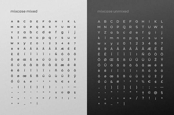 Mixcase Mixed Case Font Stunning Sans Serif Fonts Creative Market