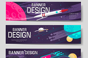 cartoon banner template | Brochure Templates ~ Creative Market