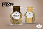 Download Clear Resealable Bags Mockup Creative Photoshop Templates Creative Market Yellowimages Mockups