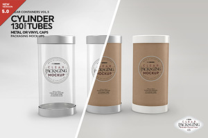 Download 130mm Cylinder Tube Packaging Mockup Creative Photoshop Templates Creative Market Yellowimages Mockups