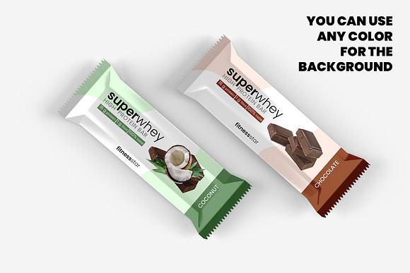 Download Snack Protein Bar Mockup 9 Views Creative Photoshop Templates Creative Market