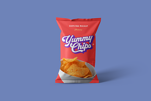 Download Chips Bag Mockup | Creative Photoshop Templates ~ Creative ...