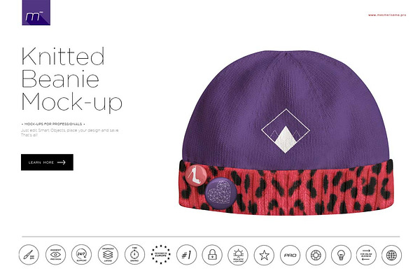 Download Search Beanie Mockup Creative Market