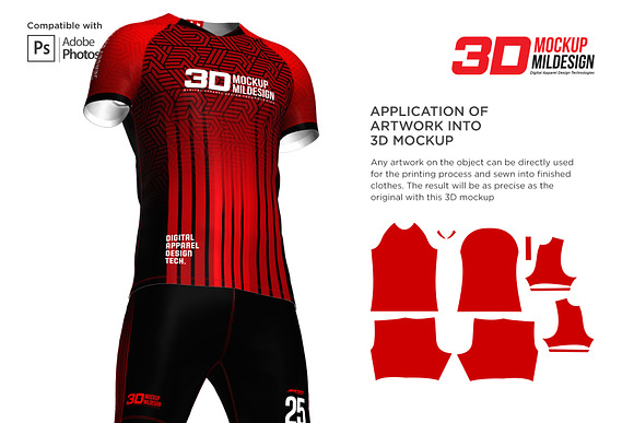 Men Soccer Jersey kit Mockup – MasterBundles