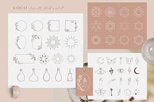 Download Sacred Sun Logo Design Illustrations Pre Designed Vector Graphics Creative Market