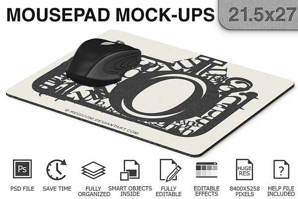 Download Search Mouse Pad Mockup Creative Market