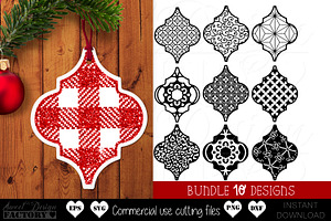 Download Arabesque Tile Ornaments Svg Bundle Pre Designed Photoshop Graphics Creative Market